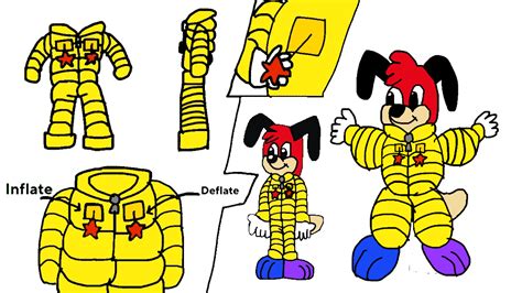 Jeremys Inflatable Puffy Suit Ref Sheet By Streaker3236 On Deviantart