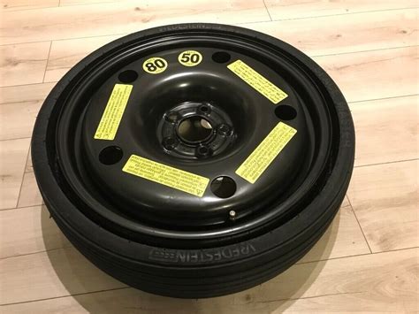 Audi Q5 SQ5 Space Saver Spare Wheel 195 75 18 106P In Ash