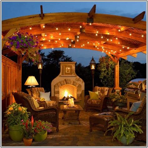 Best Outdoor Patio String Lights - Patios : Home Decorating Ideas # ...