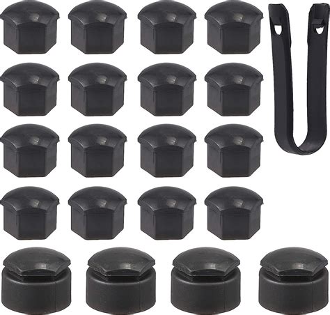 Amazon fr AUTOUTLET 20 PCS Cache Écrou 17mm de Roue Capuchons