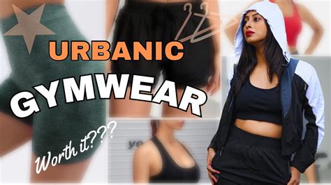 Gym Outfit Try On Haul From Urbanic Youtube