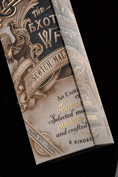 Crazy Cock Scotch Whisky Packaging Think Bold Studio