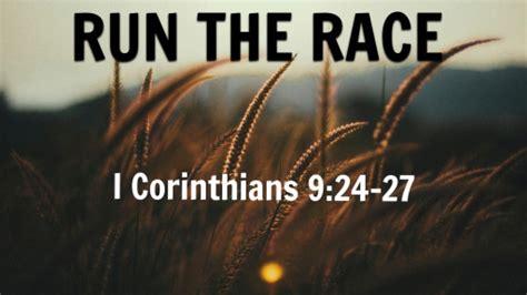 RUN THE RACE - Logos Sermons