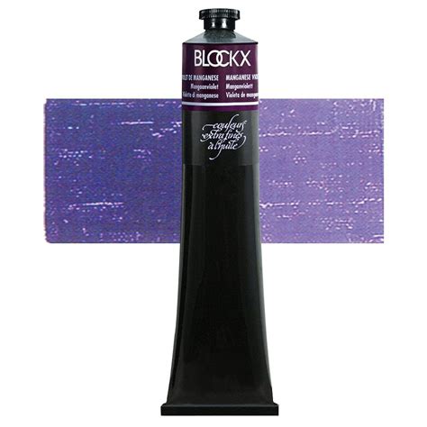 Blockx Oil Color 200 Ml Tube Manganese Violet Jerry S Artarama