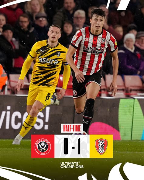 Sheffield United Vs Rotherham United Twitter