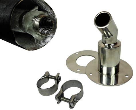 Dieselheat 24mm Marine Hull Exhaust Installation Kit