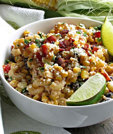 Mexican Street Corn Pasta Salad A Gouda Life Receta