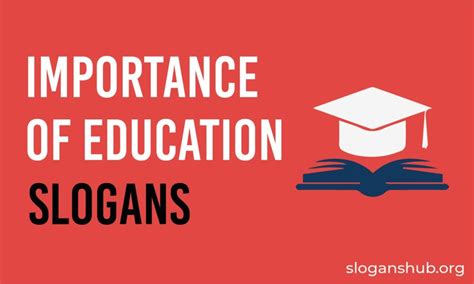 Catchy Slogans On Importance Of Education Taglines