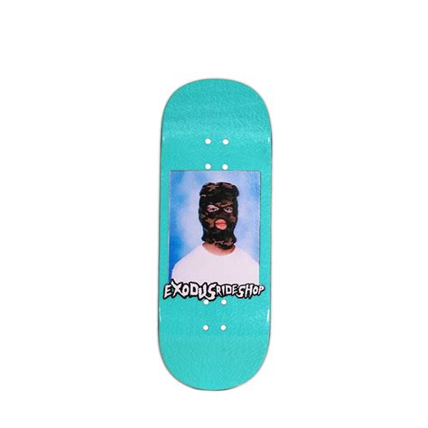 Exodus X Dk Skimask Fingerboard Deck Assorted Stain Exodus Ride Shop