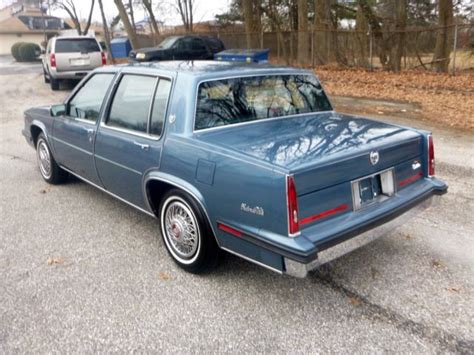 1985 Cadillac Sedan Deville 4dr Md State Inspected Low Miles No Reserve