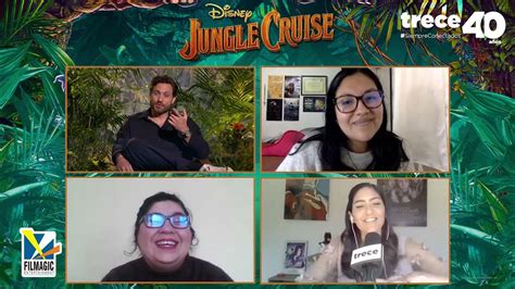 Jungle Cruise Entrevista Exclusiva Con Edgar Ramírez Youtube