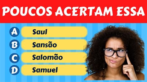 Quiz Sobre A B Blia Retoedu