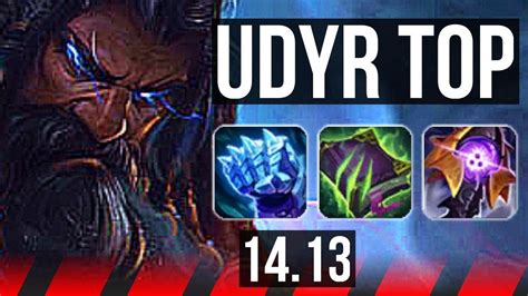 Udyr Vs Fiora Top Rank Udyr Winrate Tr Grandmaster