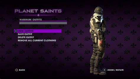 Saints Row The Third Remastered Stag Outifit Showcase Youtube