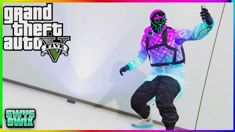 Avoir Une Tenue Modder N On Jogger Noir Sans Codages Sur Gta Online