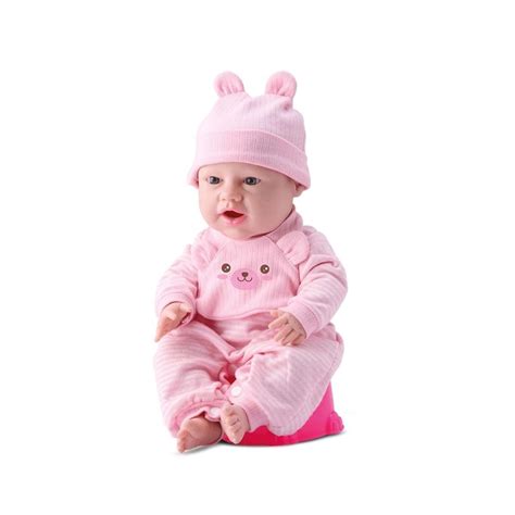 Boneca Come E Faz Caquinha Brinquedo New Born Infantil Loja Zuza