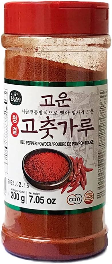 Choripdong Gochugaru Red Pepper Powder Hot Pepper Powder Korean Chili Powder Fine Type G