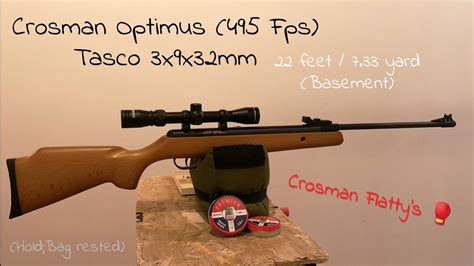 Crosman Optimus Crosman Premier Flat Pellets Battle Wadcutter Gr