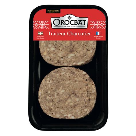 OROCBAT Pâté basque 180g pas cher à prix Auchan