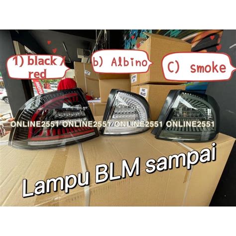 Proton Saga BLM Tail Lamp Tail Light LED Running Signal Light 2008 2009