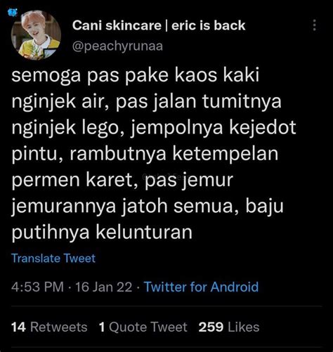 On Cek Pinned P On Twitter Tehe Minta Saran Sumpah Serapah Kyk