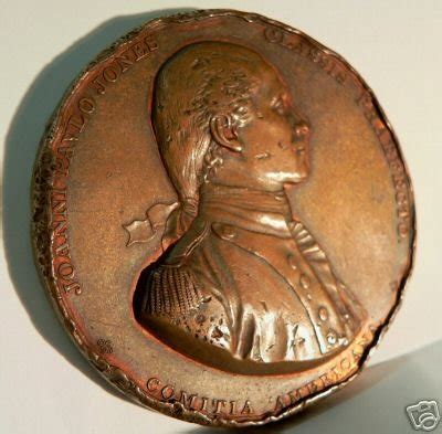 1787 John Paul Jones 56MM Copper Medal - Rare Condition | #39442410