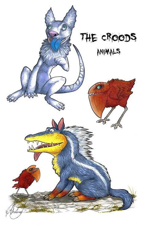 Croods Animals by Chaluny.deviantart.com on @DeviantArt | Animals ...