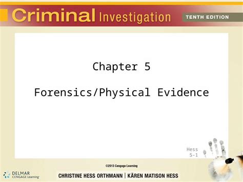 Pptx Chapter 5 Forensicsphysical Evidence Dokumentips