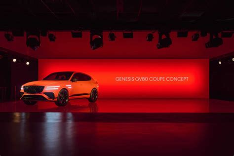 New Faces Of Genesis Gv80 Coupe Concept Sports Car Utility Auto