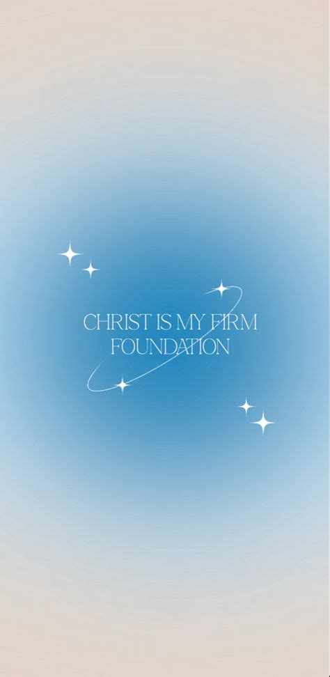 Blue Christian Aesthetic Wallpaper