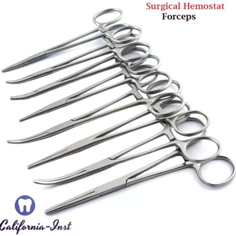 SURGICAL HEMOSTATIC CLAMP Forceps Locking Artery Kelly Pean Mosquito