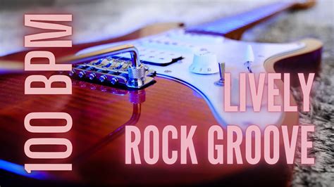 Lively Rock Groove 100 Bpm Guitar Backing Track Jam In C Minor