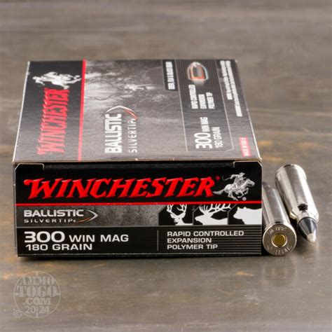 Winchester Magnum Ammo Rounds Of Grain Polymer Tipped By