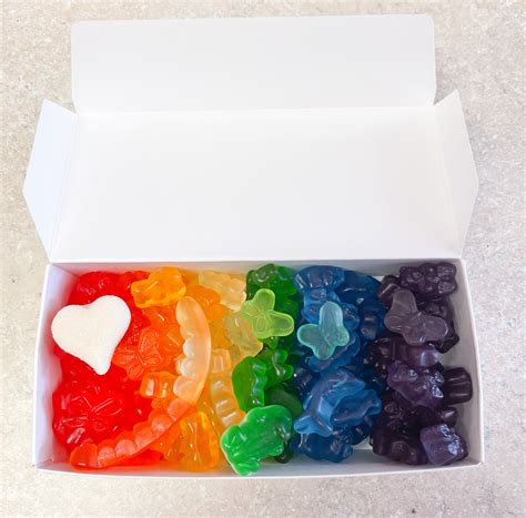 rainbow gummy collection life  sweet candy store