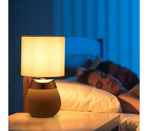 Lampe De Nuit Ovale Tactile Lampe Poser But