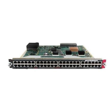 Ws X6248 Rj 45 Cisco Catalyst 6000 48 Ports 10100base T Ethernet