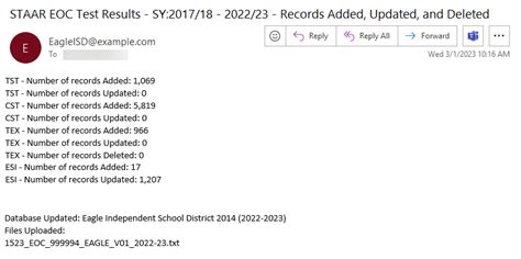 Test Specific Information Staar Eocstaar Eoc Alternate 2 Aeries