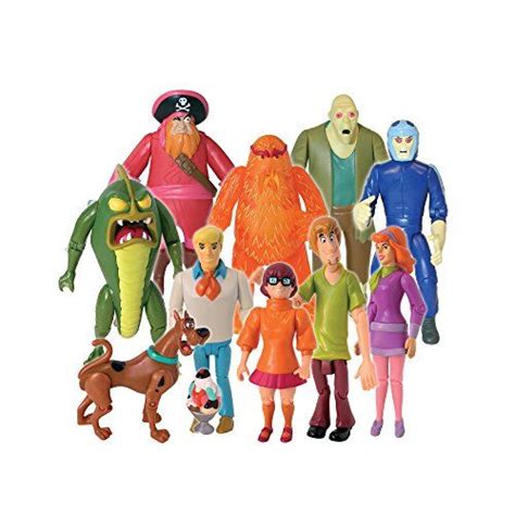 Scooby Doo 10 Friends And Foes Action Figure Collection Scooby Doo