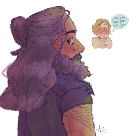 I Draw Sometimes A Lesbian Amity To Go With My Bi Luz Piece