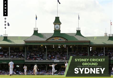 Sydney Cricket Ground Pitch Report Records Stats Analysis Seating