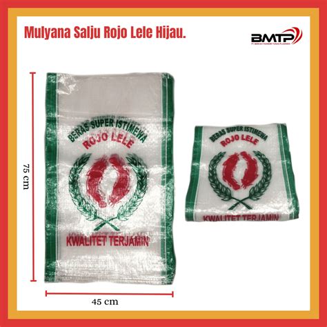 Jual Karung Beras Kg Mulyana Cap Rojo Lele Hijau Shopee Indonesia