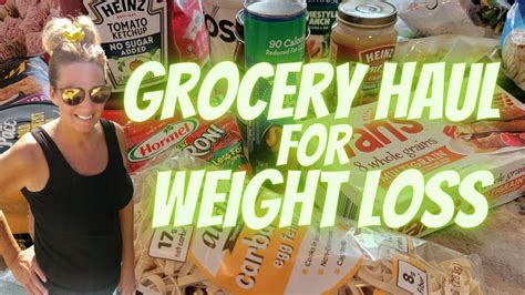 Weight Watchers Grocery Haul For Weight Loss Youtube