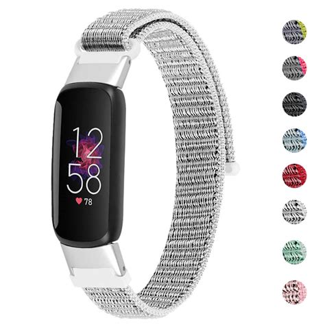 Canvas Sport Band For Fitbit Luxe StrapsCo