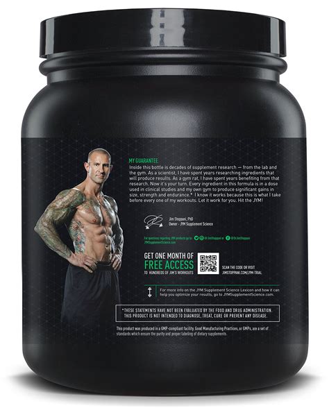 Jym Supplement Science Pre Jym Pre Workout With Bcaa S Creatine Hci Citrulline Malate Beta