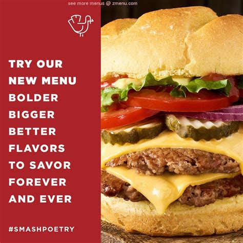 Menu at Smashburger restaurant, Hampton, Von Schilling Dr