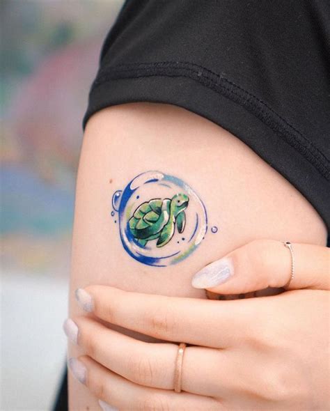 cute turtle tattoo artofit