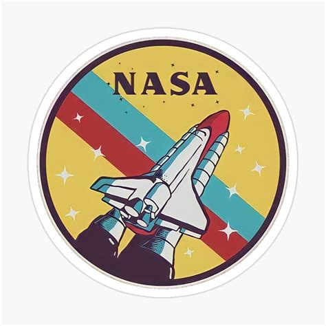 Nasa Sticker By Adam1770 In 2021 Nasa Art Nasa Nasa Vintage