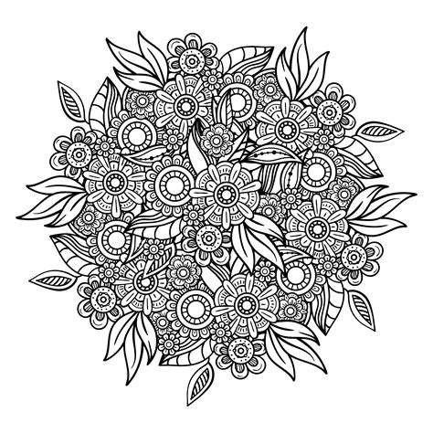 Mandala Svg Zentangle