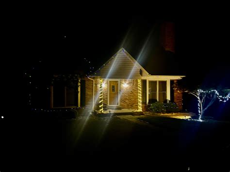 One of my neighbors put up their Xmas lights before Halloween. Do you