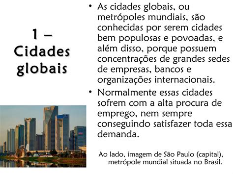 Hierarquia Urbana Brasileira Ppt